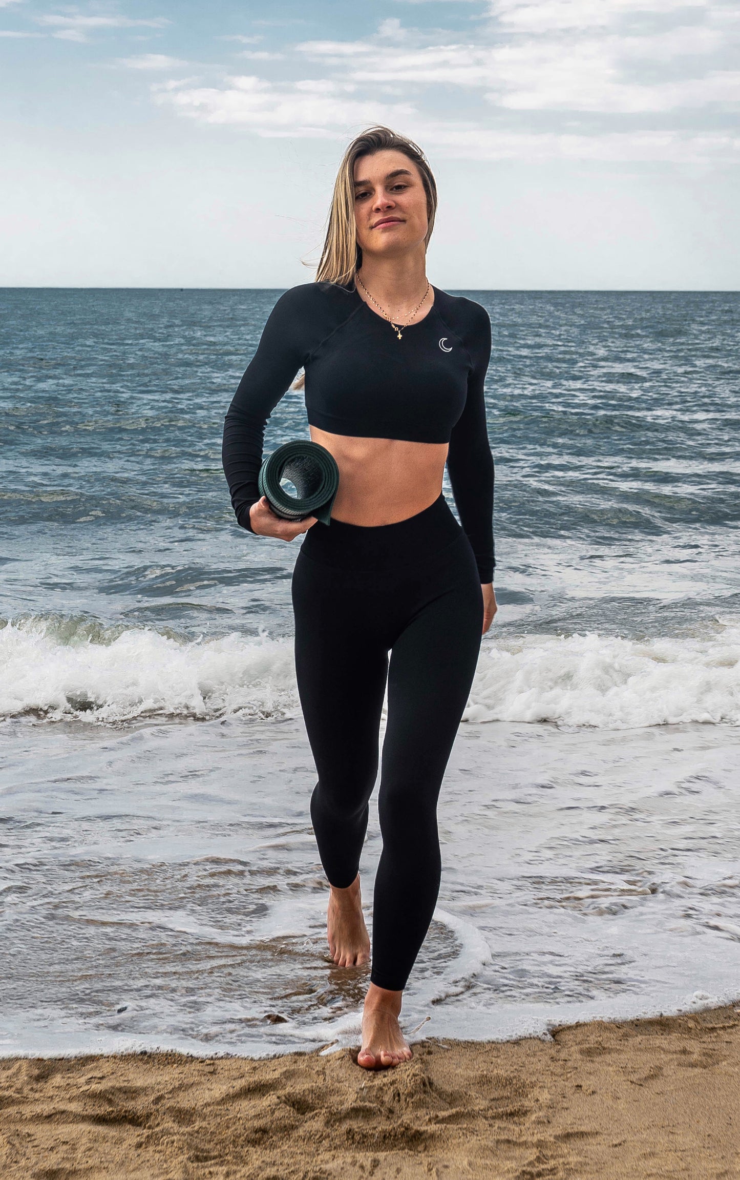 Legging Nova
Taille haute - ceinture large et enveloppante