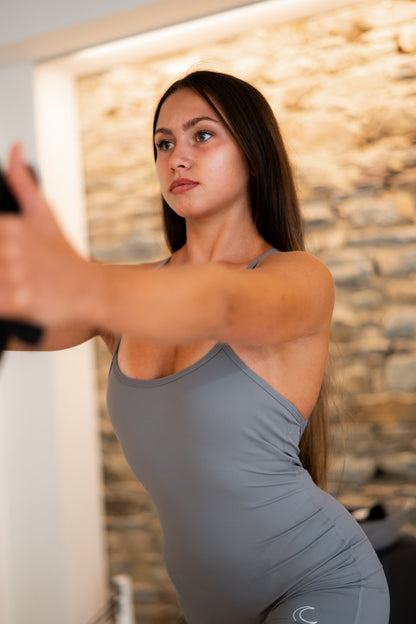 Combinaison Gaïa
Dos croisé & coupe short